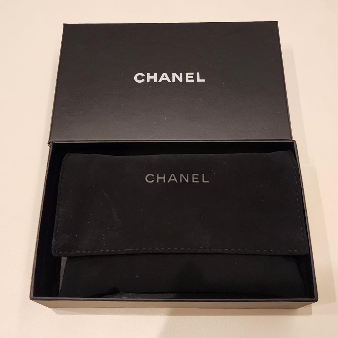 CHANEL ケース シャネル ミニ財布 赤