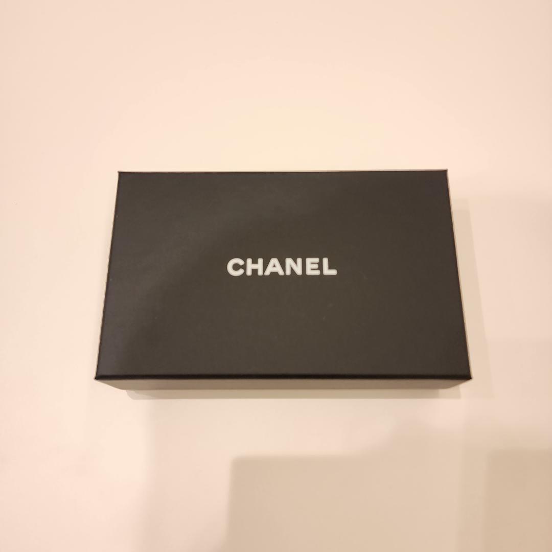 CHANEL ケース シャネル ミニ財布 赤