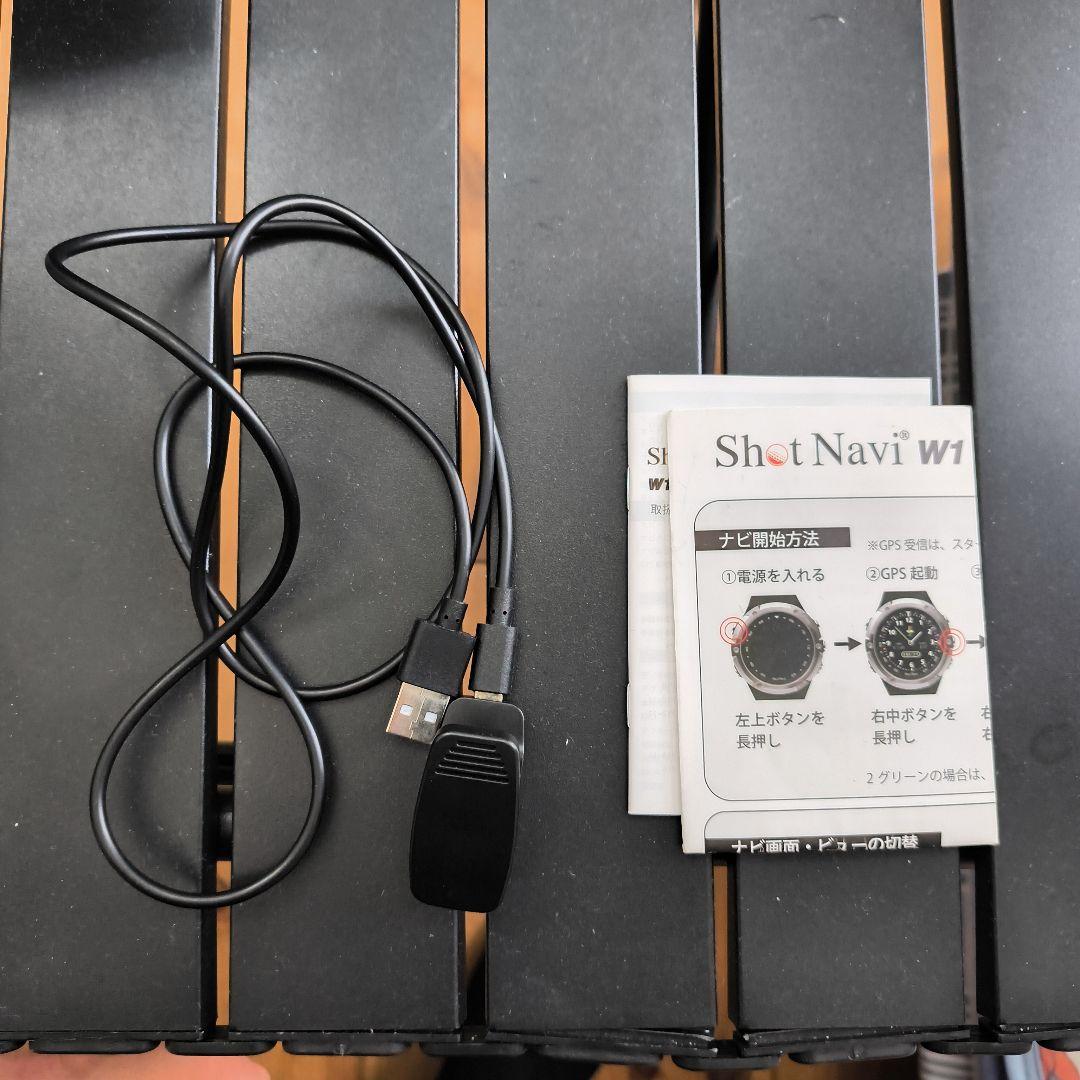 ShotNavi W1 Evolve GPSナビ付きゴルフウォッチ