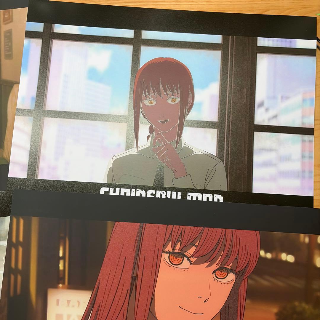 台湾限定　マキマ　夜光/香り レゼ　夜光/香り　特殊加工A3ポスター