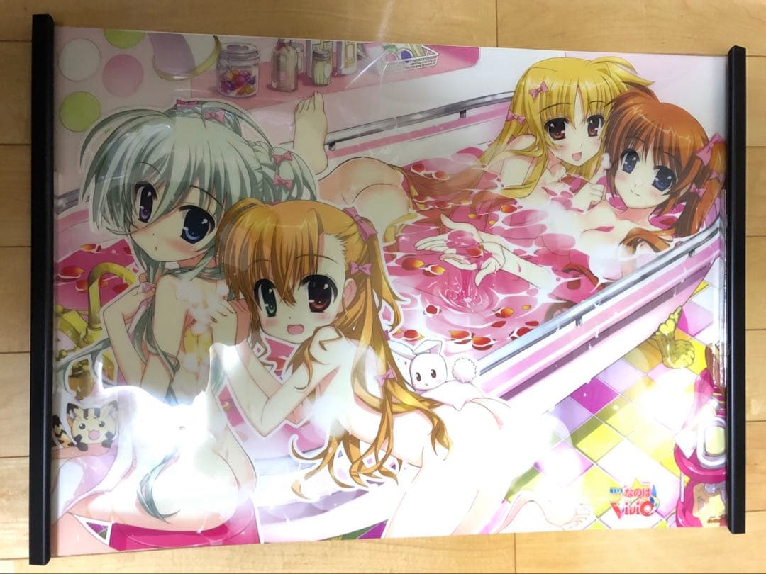 【非売品】魔法少女リリカルなのはViVid 藤真拓哉 B2 クリアポスター ①