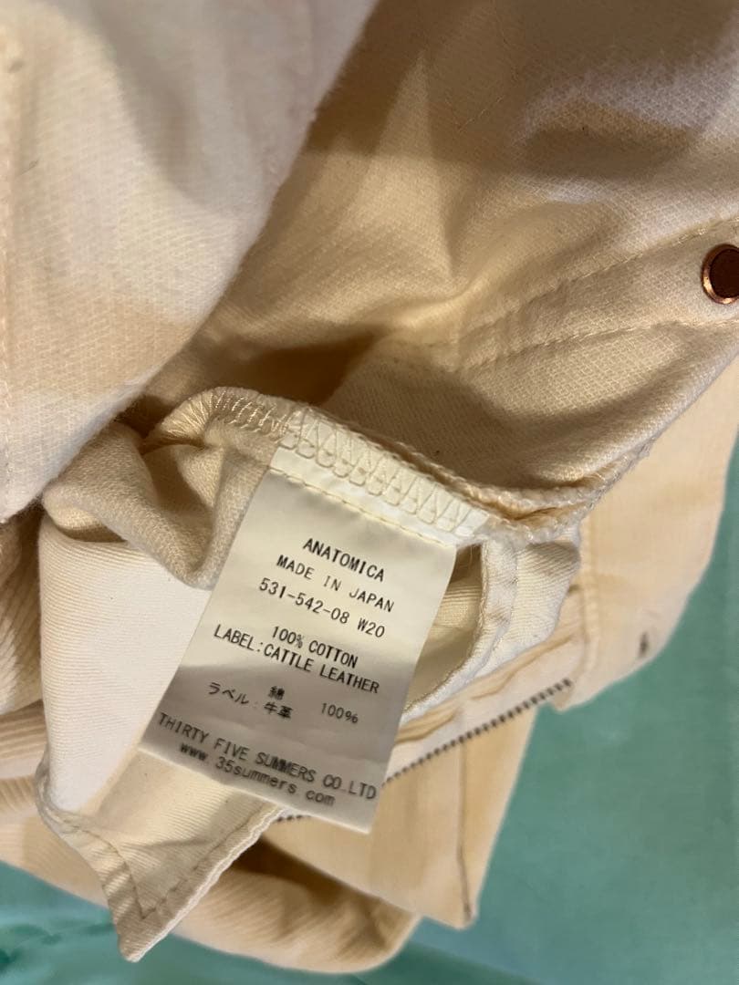 ANATOMICA 618 MARILYN コーデュロイ 25 マリリン