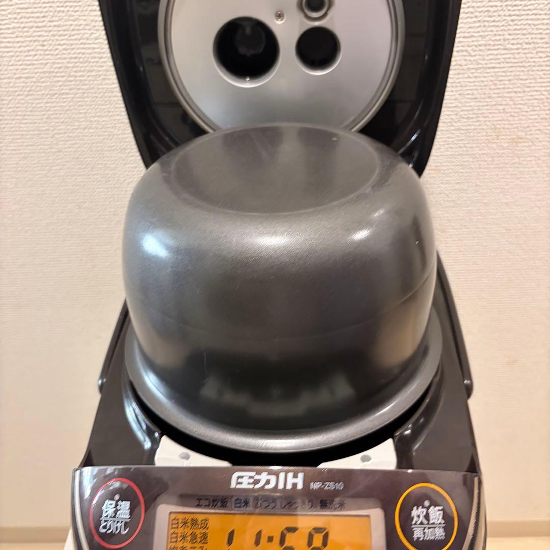 【美品】象印 圧力IH炊飯ジャー 極め炊き 5.5合炊きプレミアムブラウン