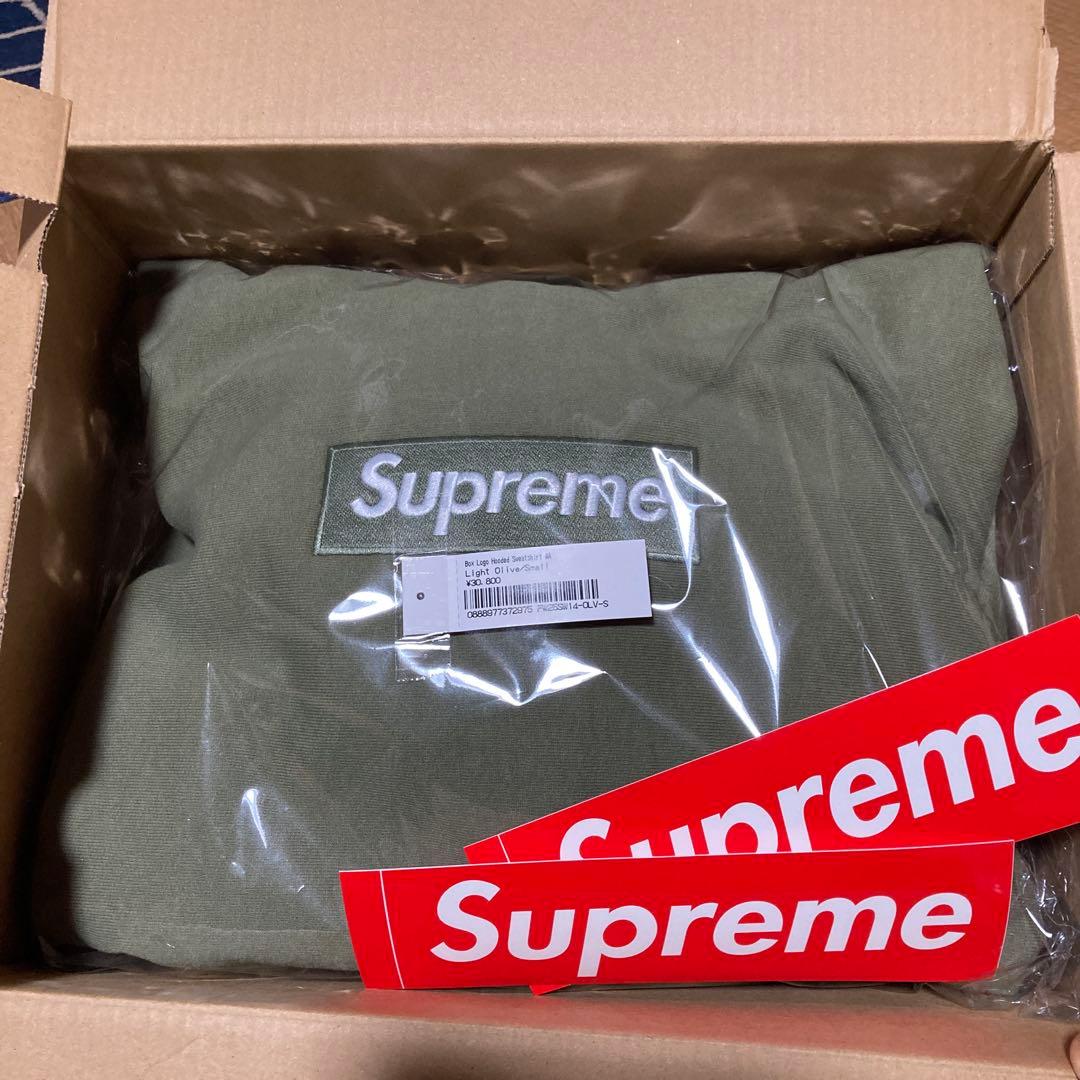 Supreme Box Logo Hooded Sweatshirt Sサイズ