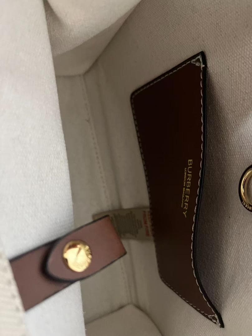 BURBERRY ショルダーバッグ ベージュ/ブラウン~~·