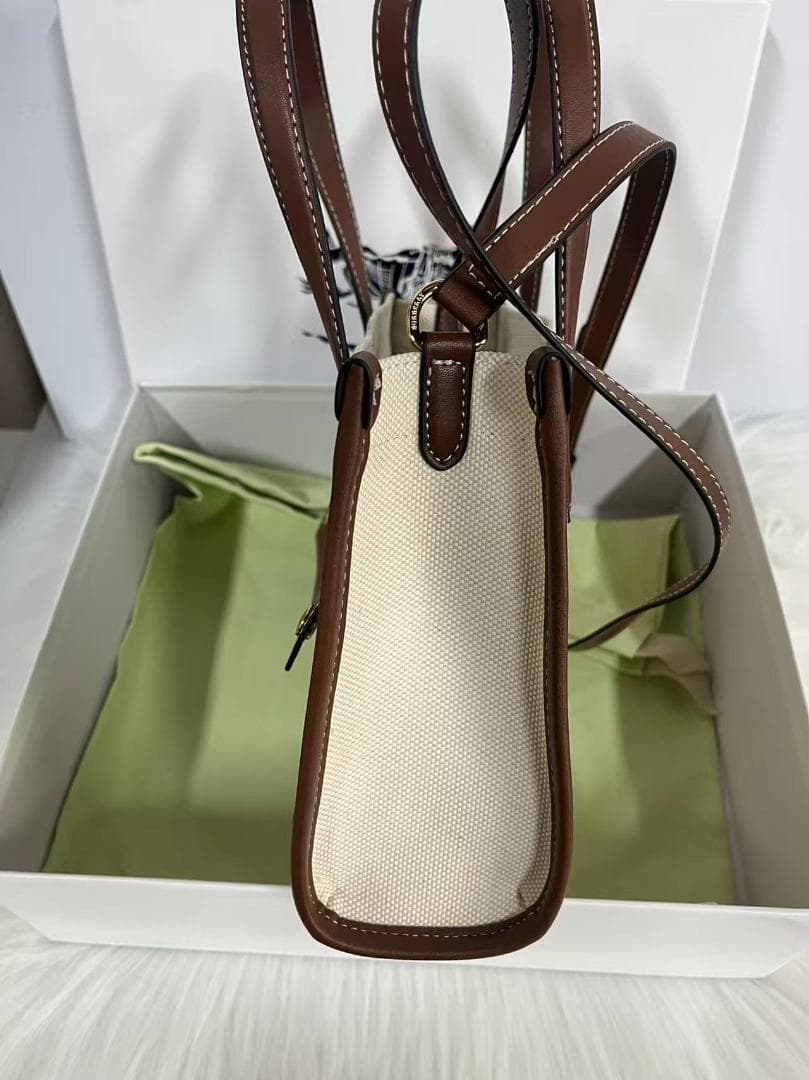 BURBERRY ショルダーバッグ ベージュ/ブラウン~~·