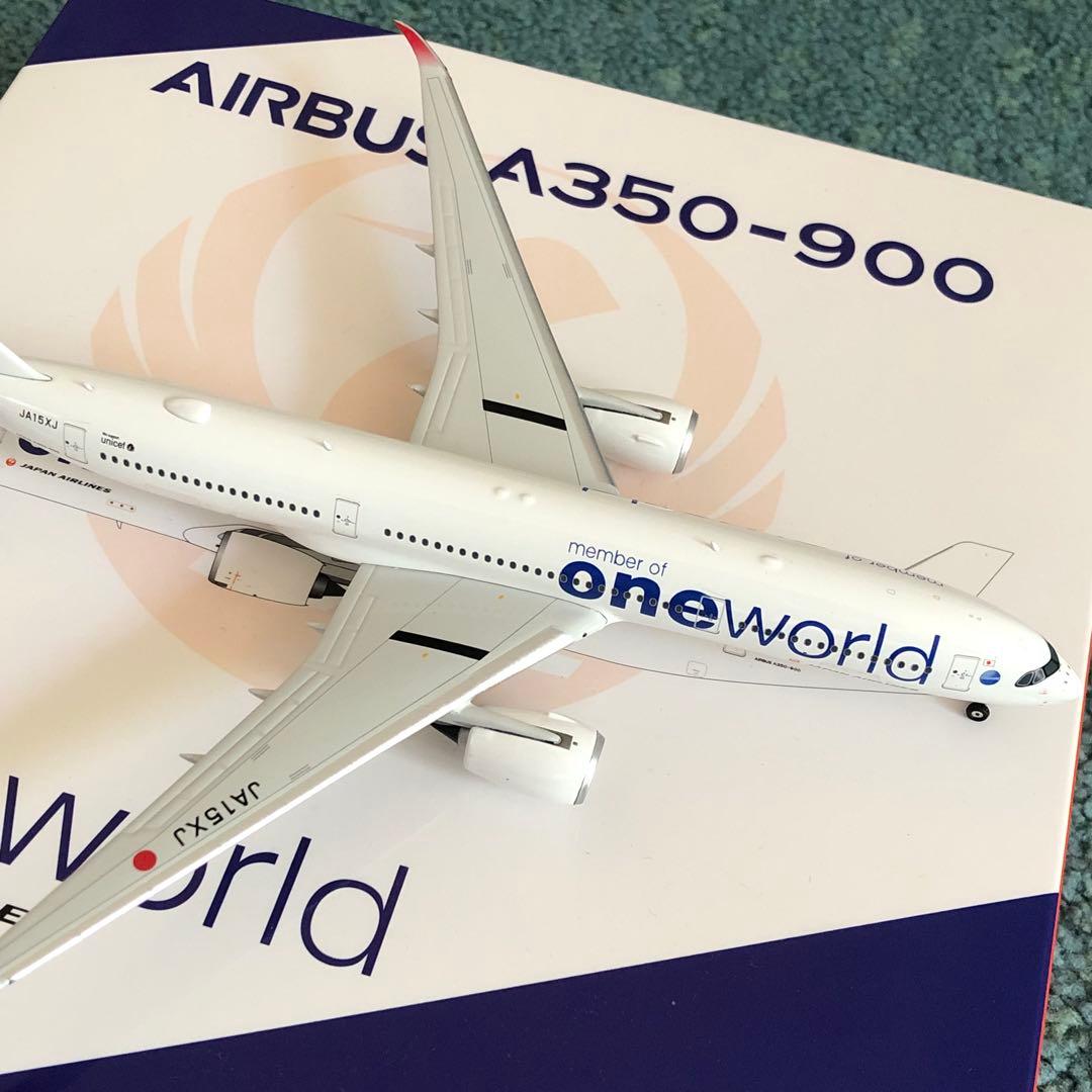 JAL A350-900 エアバス one world フェニックス 1:400