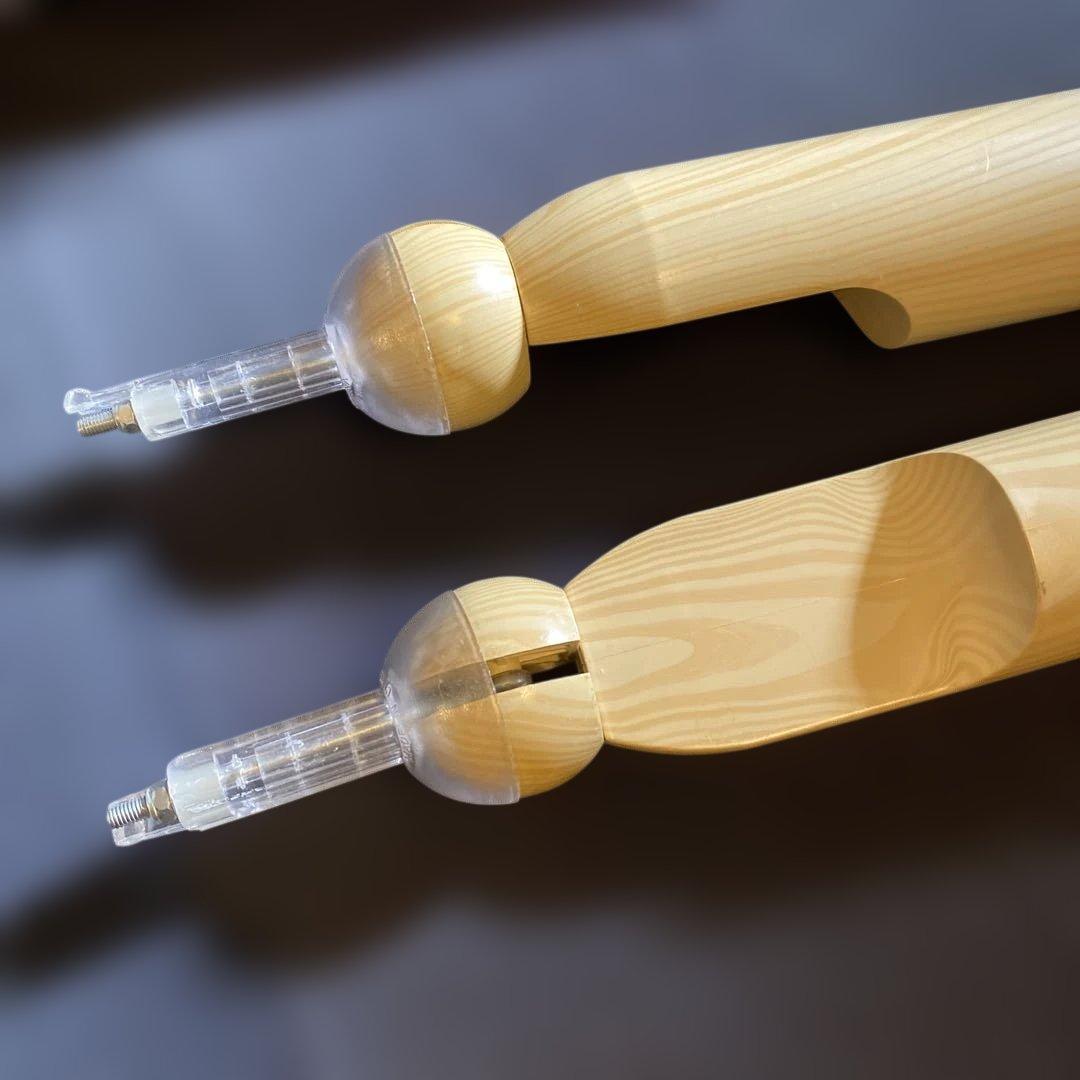 布製 トルソー マネキン 木製 猫足 スタンド付き