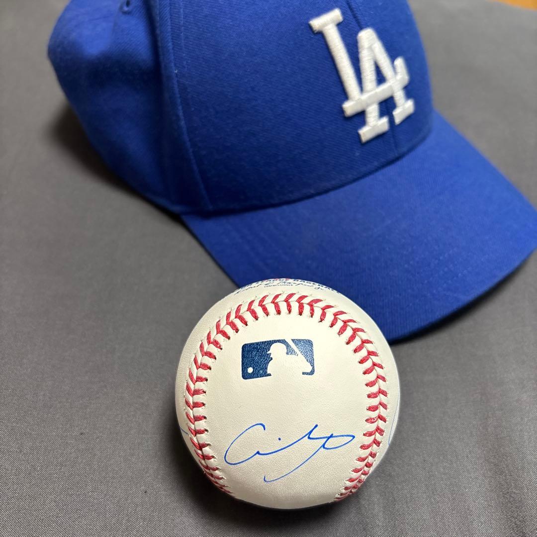 LAドジャース 日本人トリオ 直筆サインボール　大谷翔平 山本由伸 佐々木朗希
