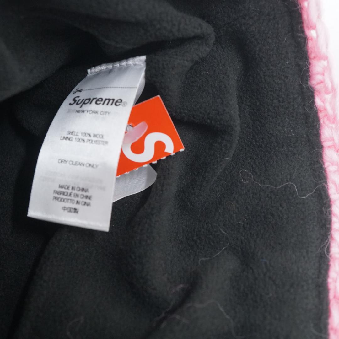 【新品未使用タグ付き】Supreme シュプリーム クロシェビーニー ピンク
