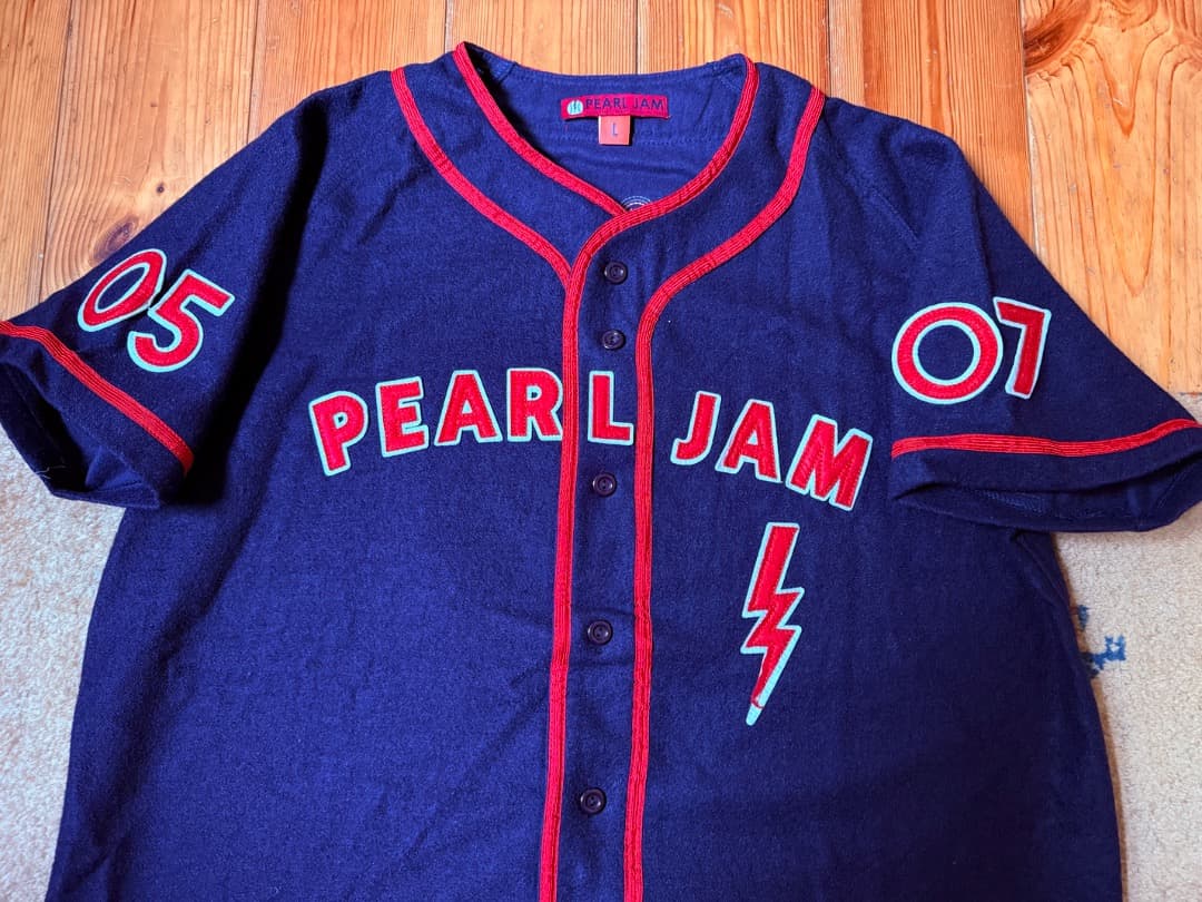 新品 レア Pearl Jam パールジャム Baseball Jersey