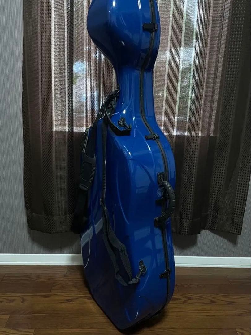 チェロ ハードケース 色ネイビー4/4 東洋プリュームファイバー