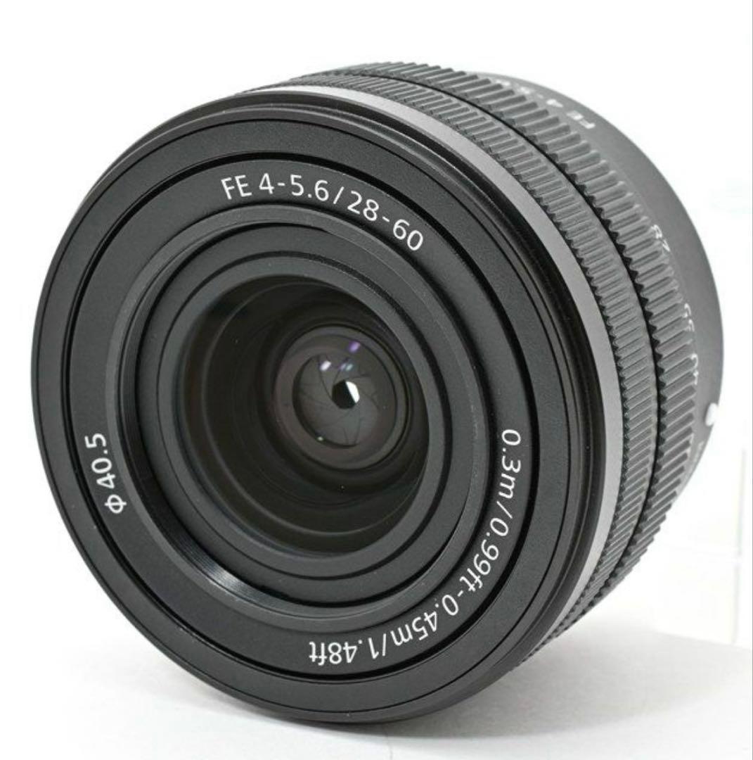 SONY FE 28-60mm f/4-5.6 ズームレンズ　新品未使用