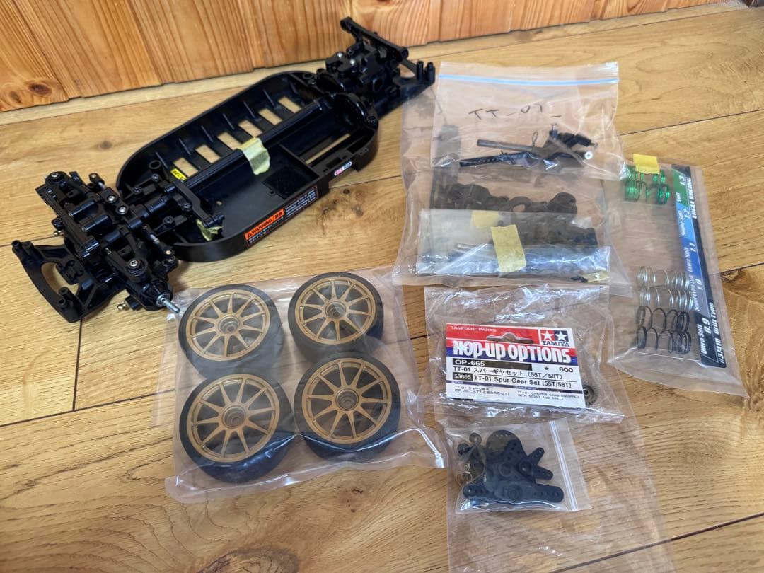 r*6様 タミヤ　TT-01改2駆ドリ MRCコンバージョンキット！美品！