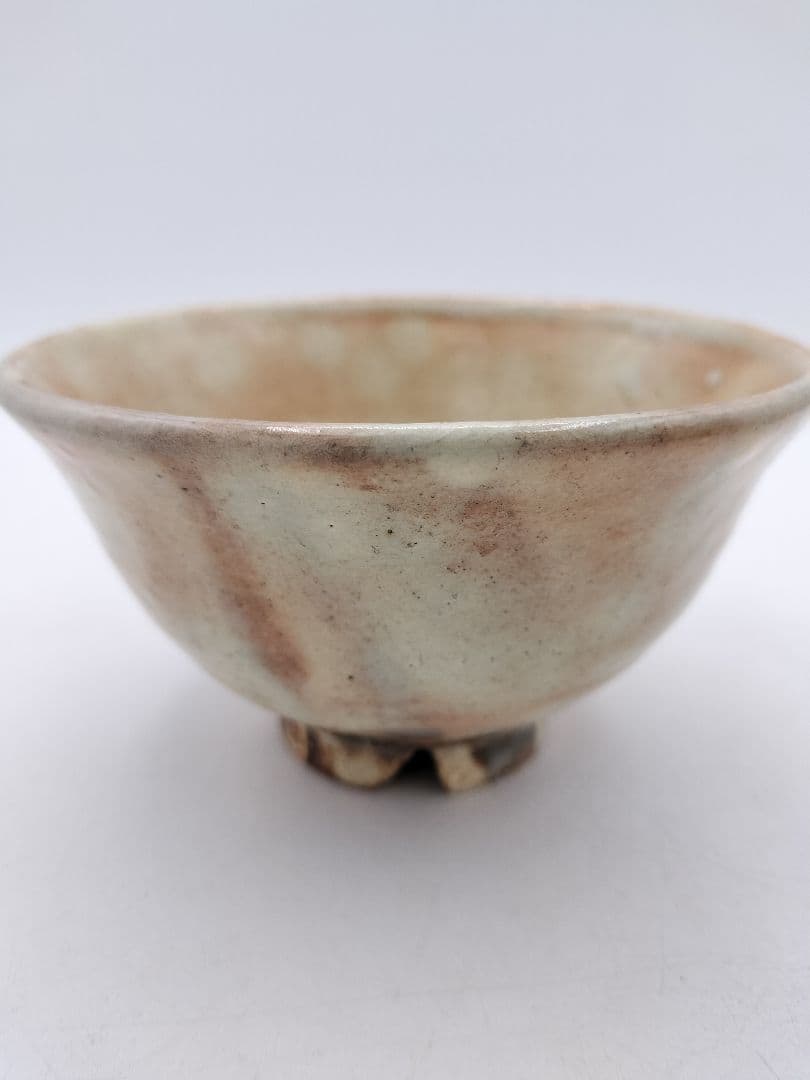 c762 数茶碗 萩 唐泊山 喜村晧司 10客 木箱 茶道具 古物