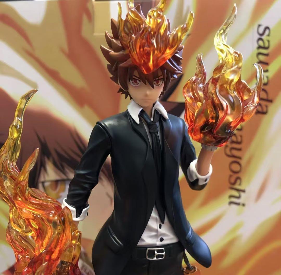 家庭教師ヒットマンREBORN! 沢田綱吉 ガレージキット ガレキ スタチュー③