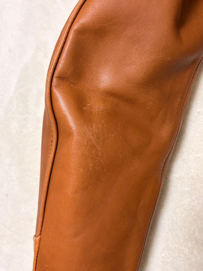 外観美品✨ 【米国製】schott トラッカージャケット 103US 34 茶色