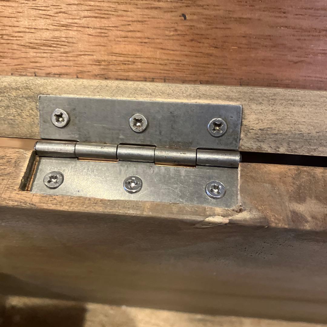 アンティーク風ボックスベンチ 木製　スツール　椅子　イス　いす　収納　インテリア