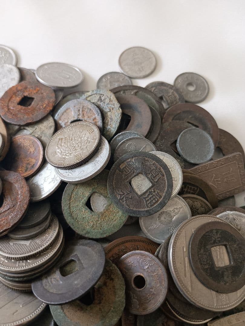 無選別古銭 まとめ 約900g