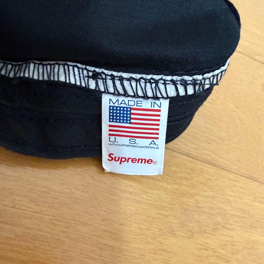 Supreme Military Camp Cap ブラック 24aw