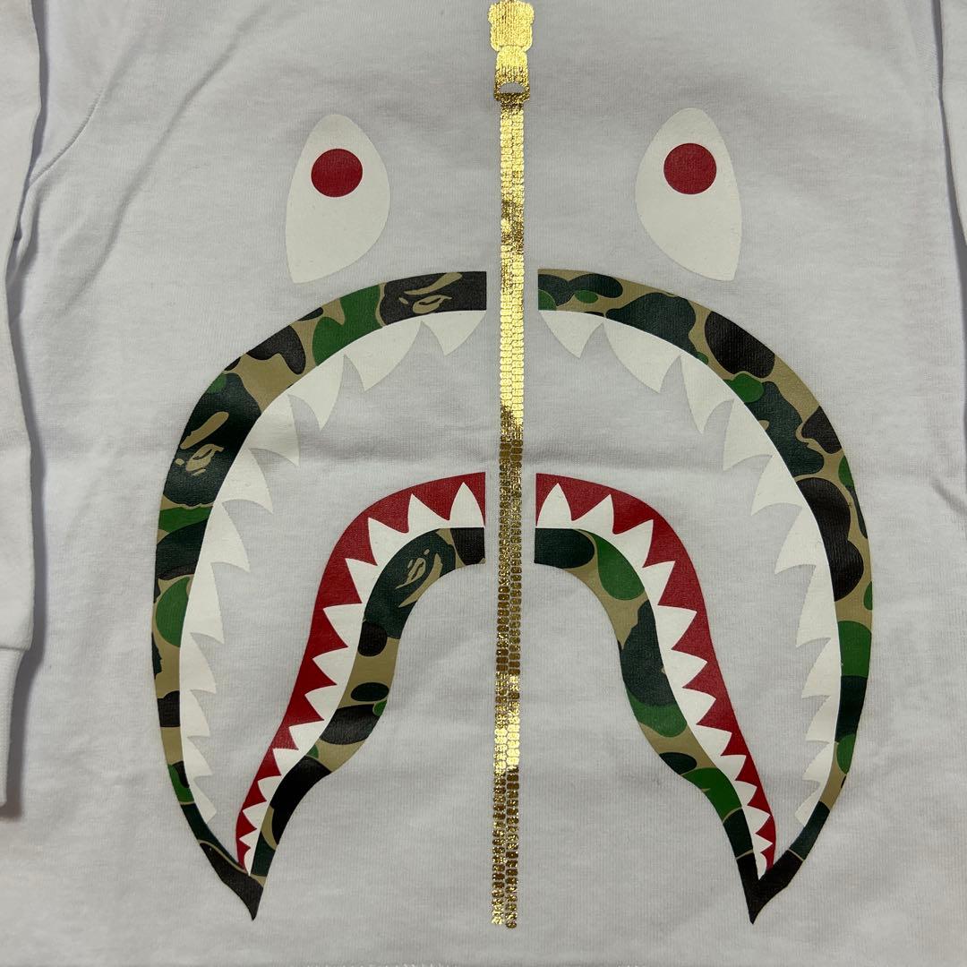 【新品】BAPE KIDS シャークデザイン Tシャツ 90