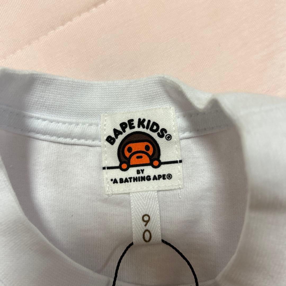 【新品】BAPE KIDS シャークデザイン Tシャツ 90
