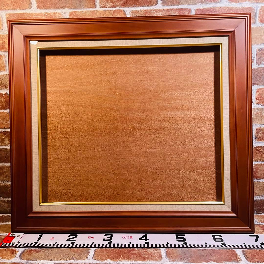 額縁【オーク色】中古美品 油彩額縁 F10サイズ キャンバス用