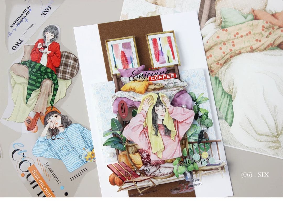 ⭐️SALE⭐️ moodtape 海外マスキングテープ　マステ 【2342】