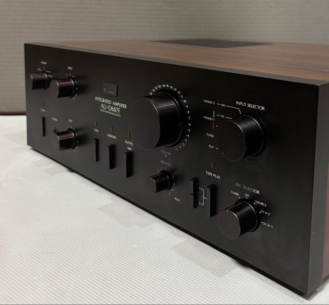 アンプ Sansui INTEGRATED AMPLIFIER AU-D607F