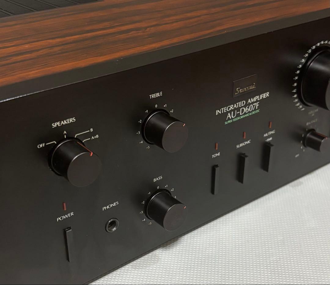 アンプ Sansui INTEGRATED AMPLIFIER AU-D607F