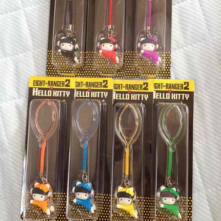 関ジャニ エイトレンジャー2 キティ 根付け セット