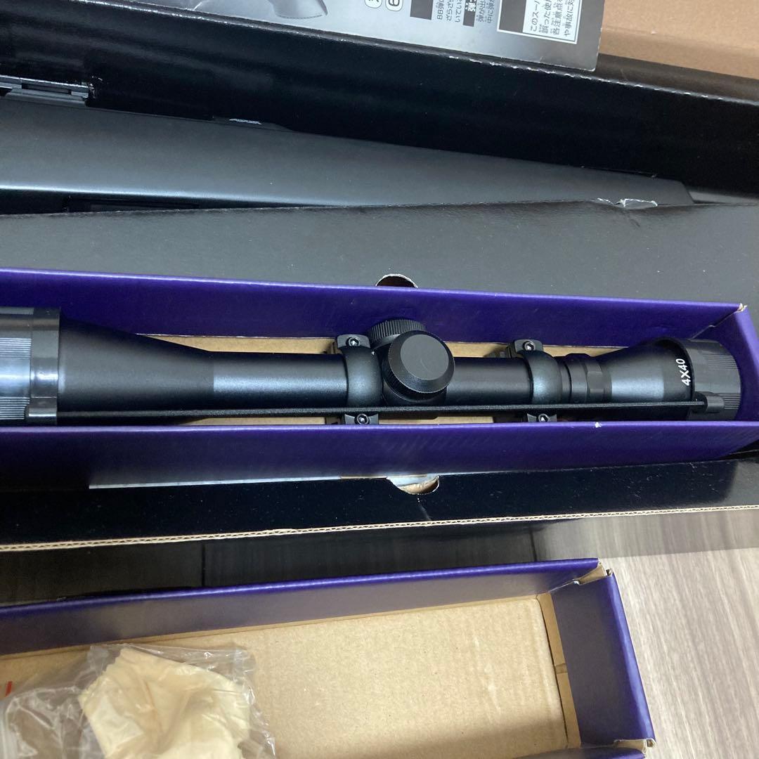 スーパーライフル U10 ジュニア スコープタイプ　エアコッキングガン