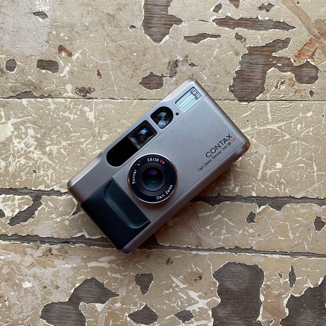CONTAX T2 完品　完動品　チタンボディ　付属品多数