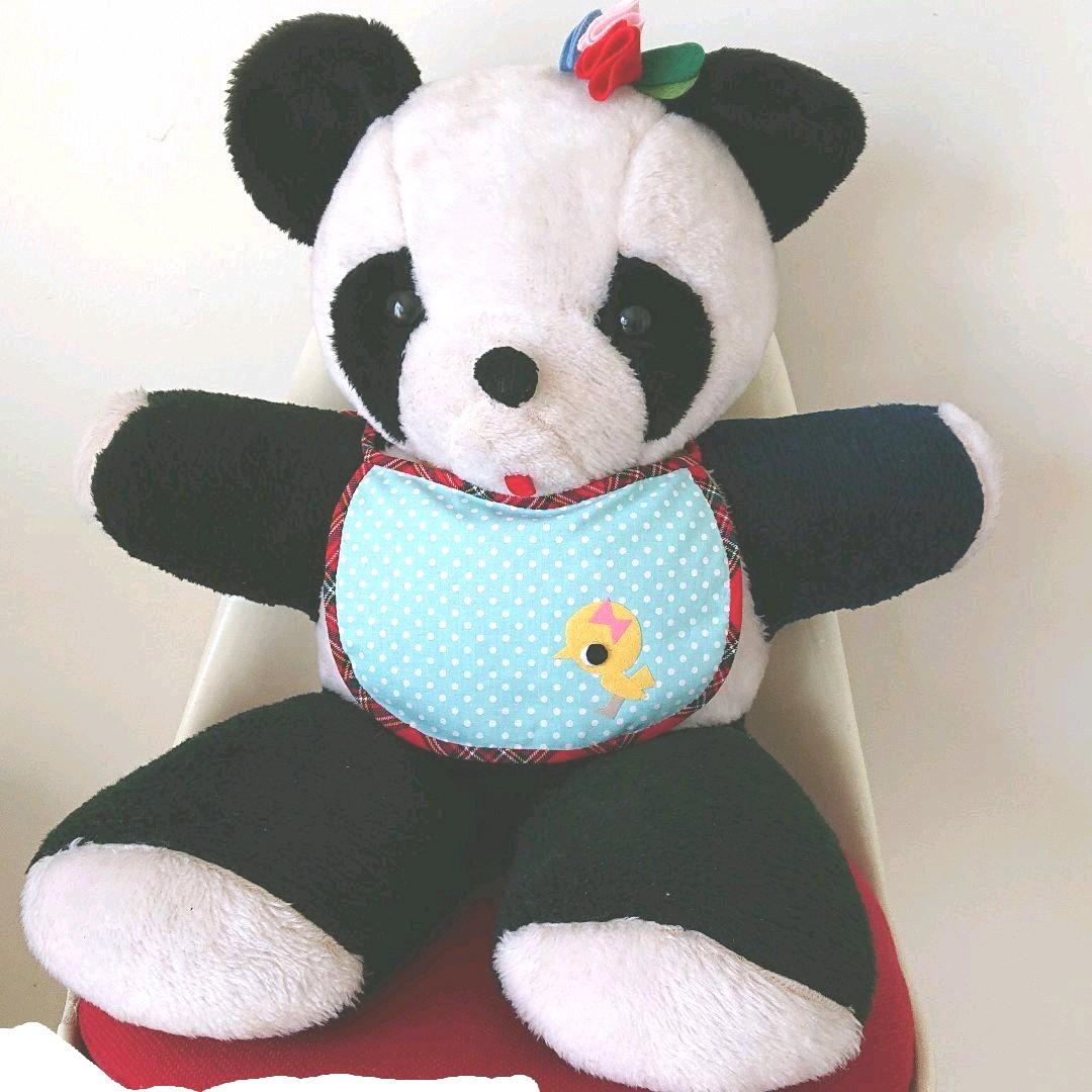 大きなパンダのぬいぐるみ 昭和レトロ