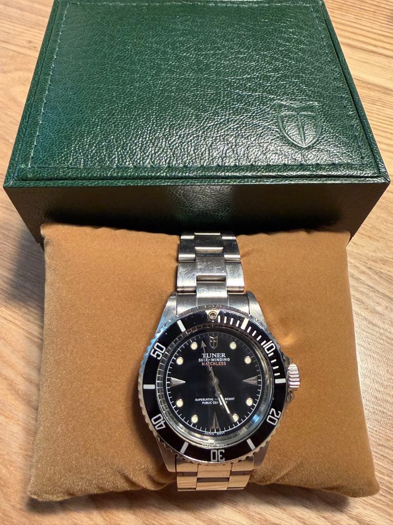 TUNER 機械式ダイバーズウォッチ腕時計
