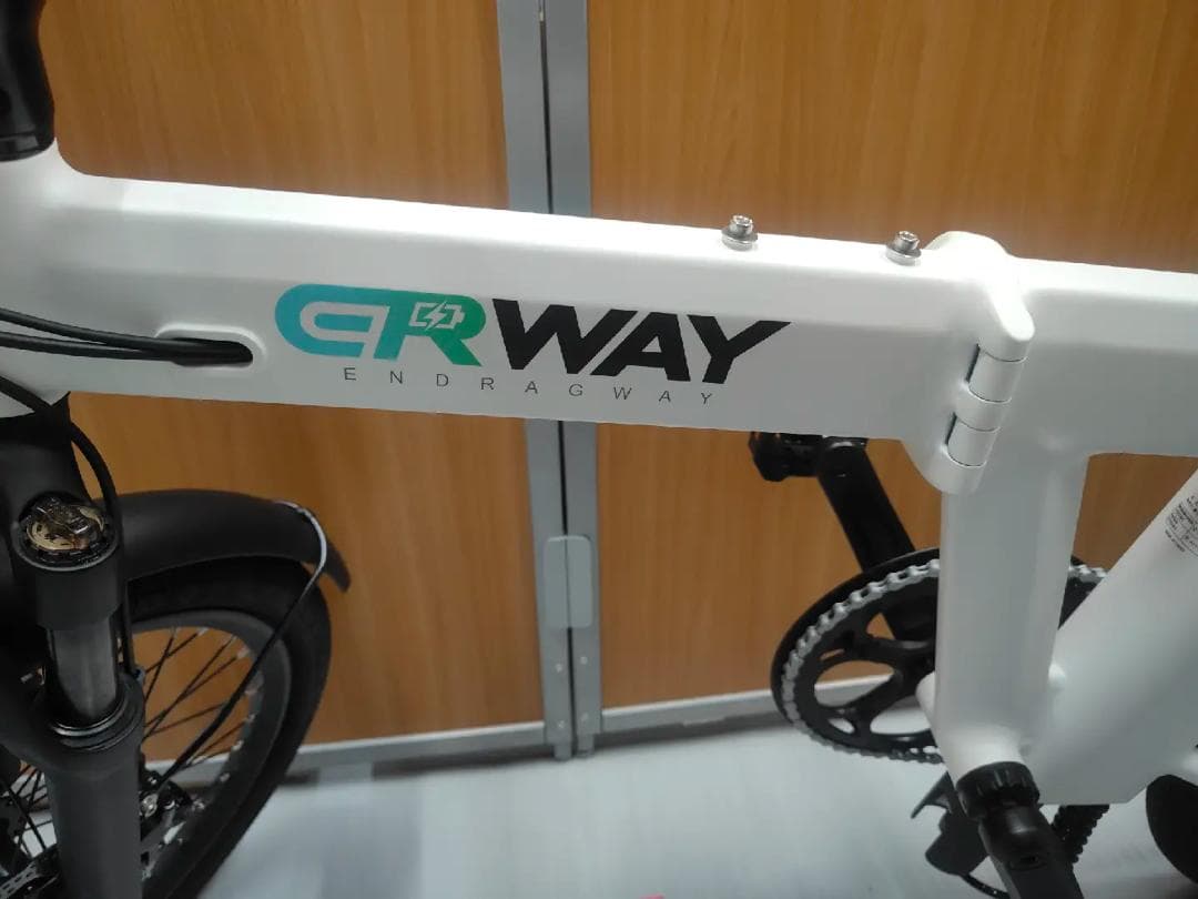 【クリスマスセール開催中！】折りたたみ電動アシスト自転車ERWAYA02ホワイト