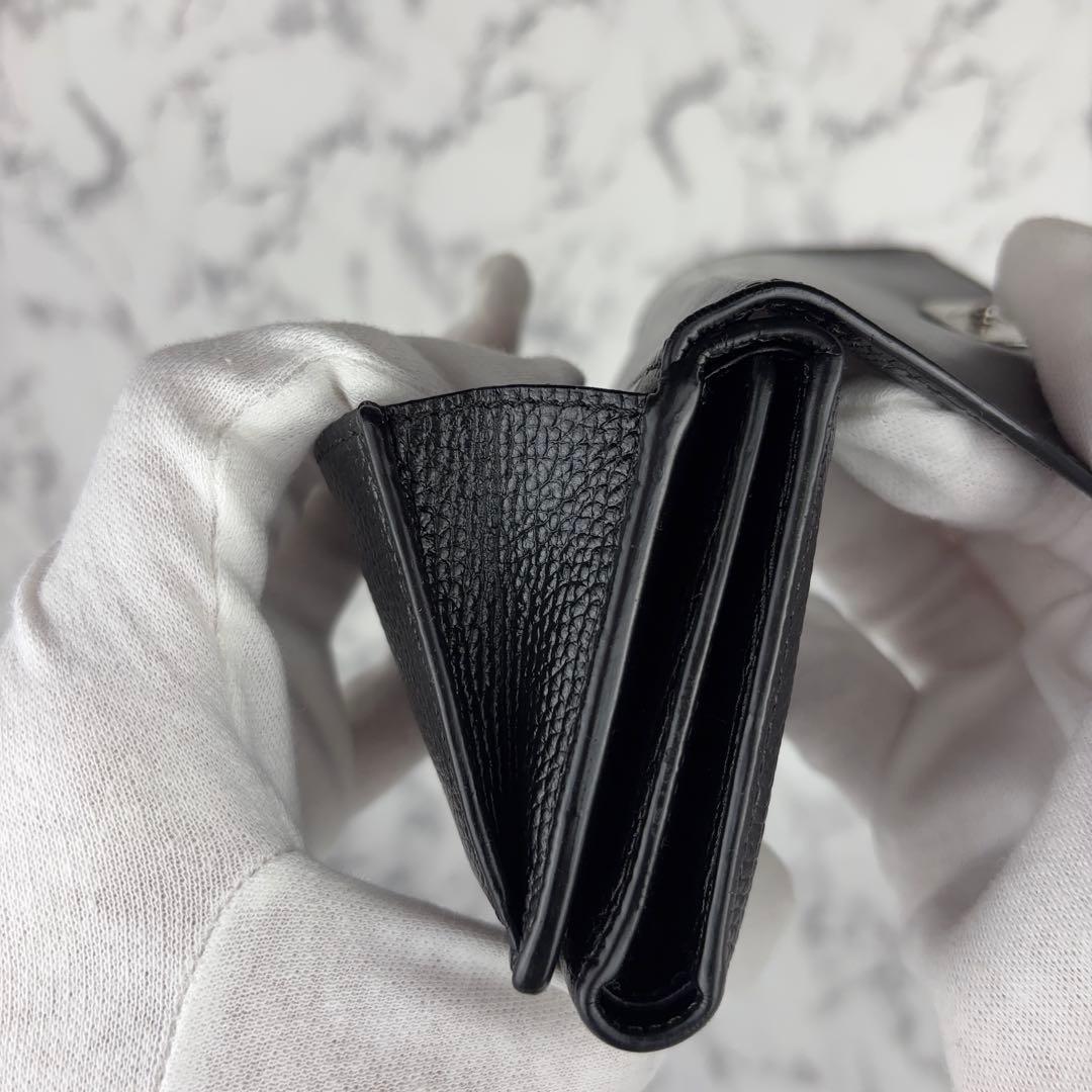 101 LOEWE 三つ折り財布　トライフォールドウォレット　アナグラム