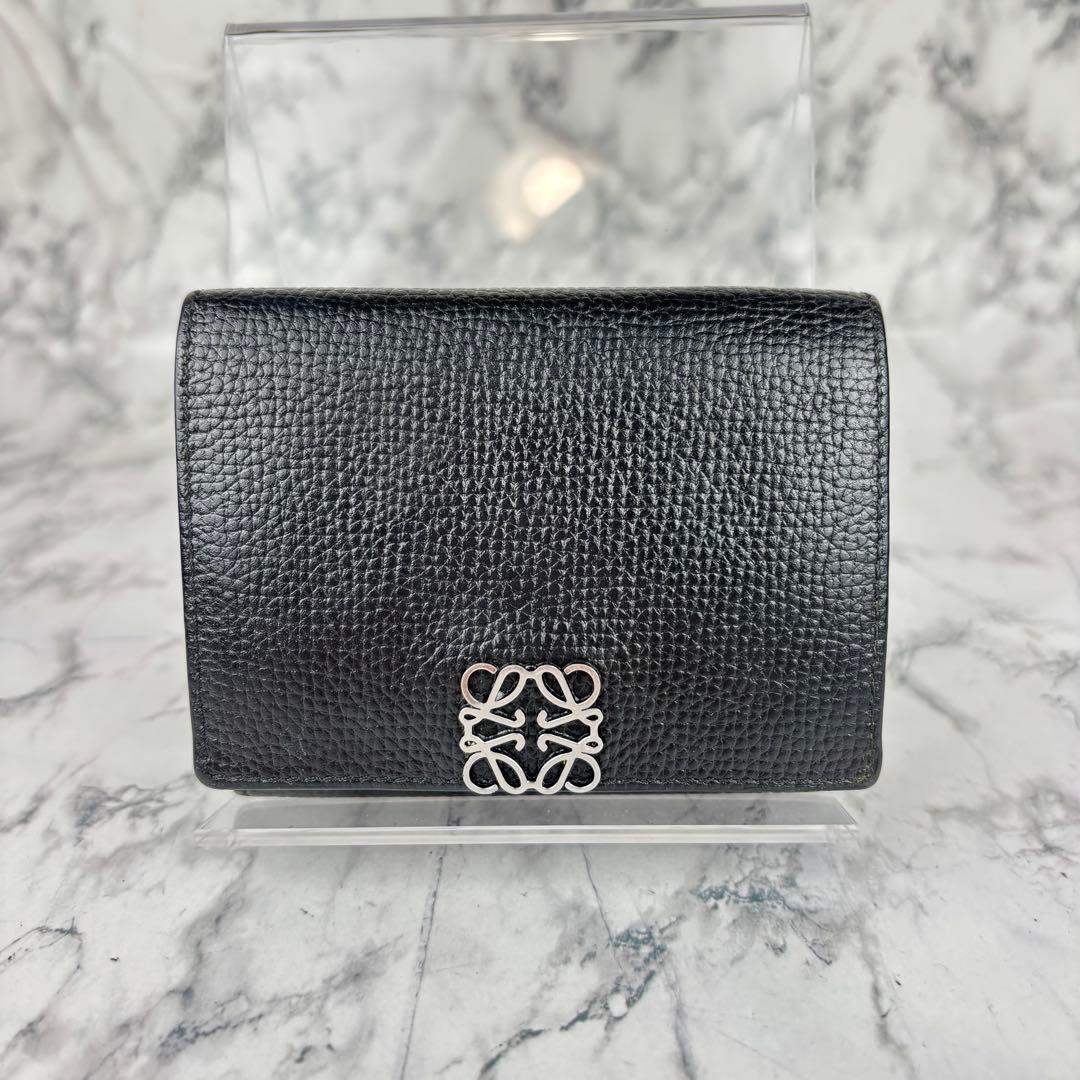 101 LOEWE 三つ折り財布　トライフォールドウォレット　アナグラム