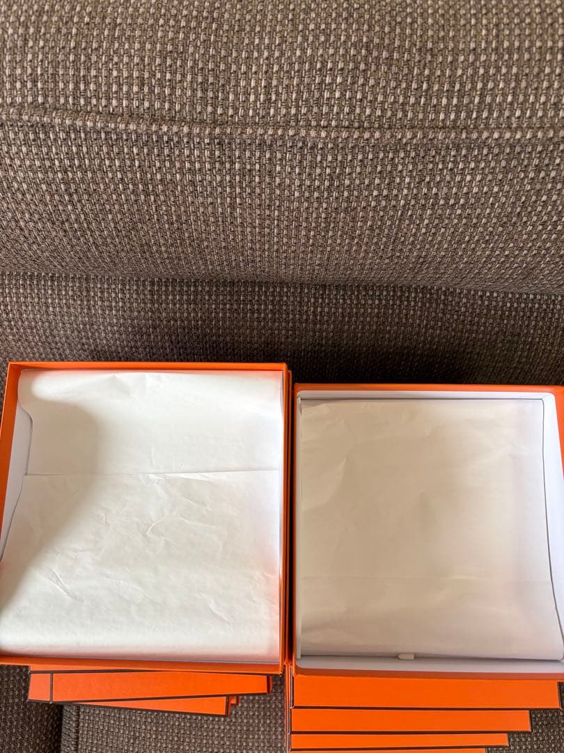 正規品　美品エルメス　空箱（正方形19.5x19.5)12個セット