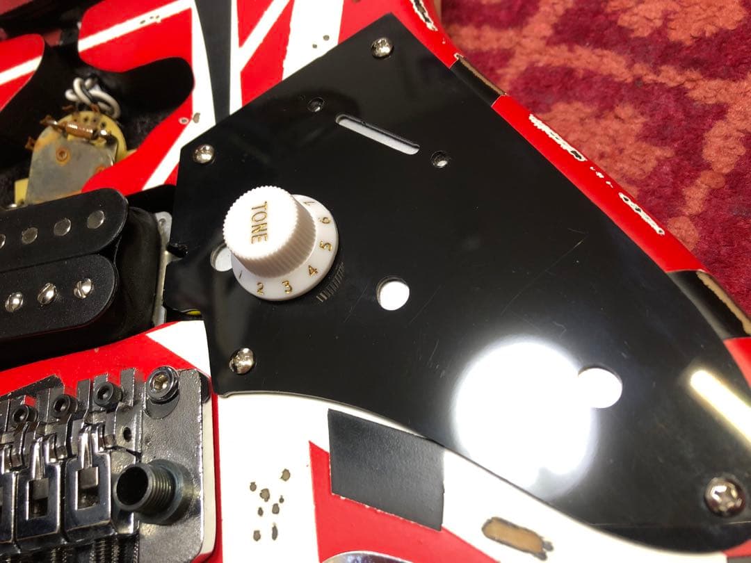 evh フランケン　自作ギター