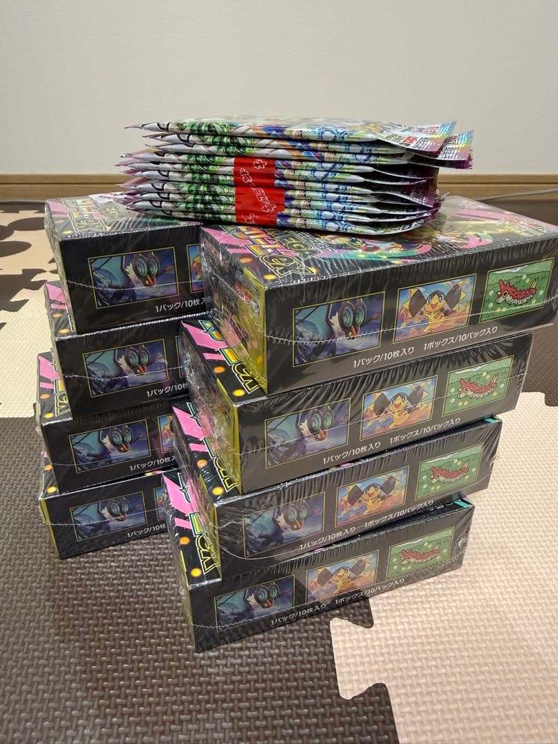 シュリンク付き MEGAドリームex8BOX、テラスタルフェス10パック