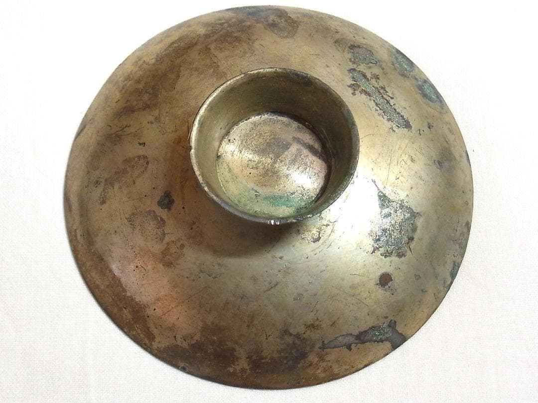 4》【希少】旧日本軍 明治期 日清戦争 勝利記念 金属製軍杯 2点セット レトロ