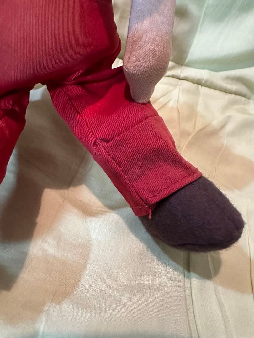 ぺこちゃん　人形　首振りオルゴール　レトロ