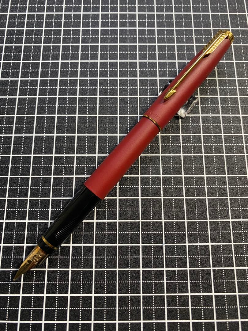 PARKER #75 Matt Burgundy 万年筆　字幅X
