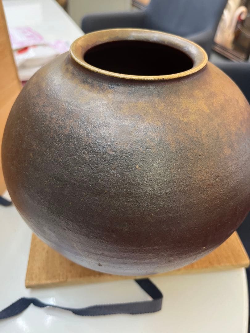 備前焼　山麓窯　村上昭義備前焼　友箱入り