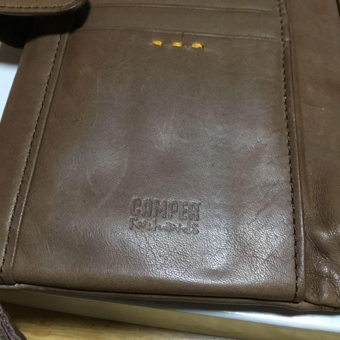Camper ブラウン 二つ折り財布