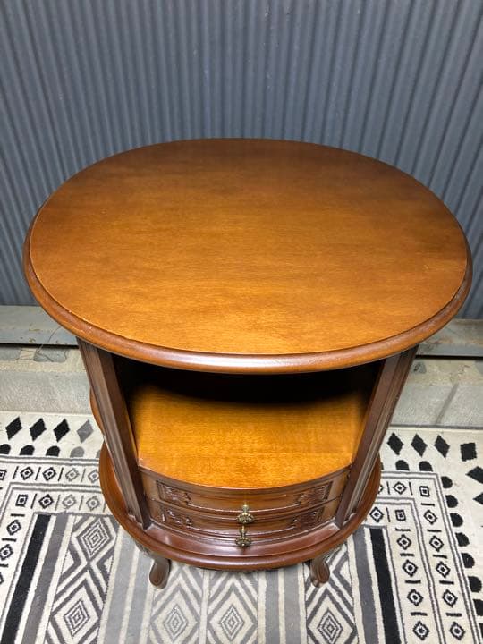 アンティークレトロ　電話、FAX台　中古品　美品