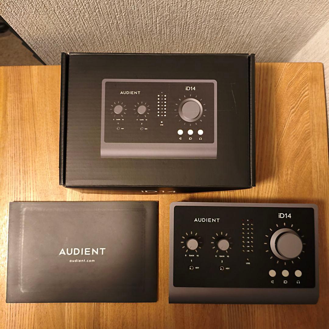 AUDIENT iD14mkⅡオーディオインターフェイス