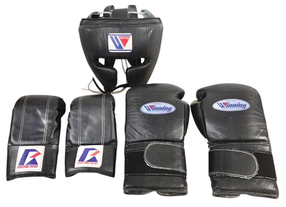 WINNING ボクシング グローブヘッドギアセットH-1900 MS-500B