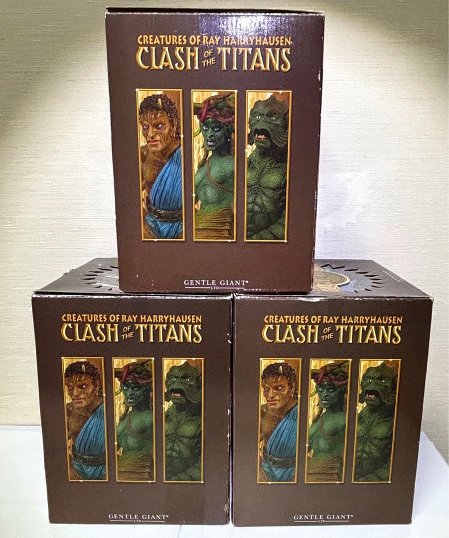 ★ジェントルジャイアント タイタンの戦い フィギュア 3体セット